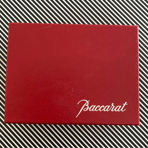 C PICS!! ART COLLAGE MURAL PROJECT DIY BACCARAT CLEAR CRYSTAL BUTTERFLY NECKLACE - Picture 10 of 10